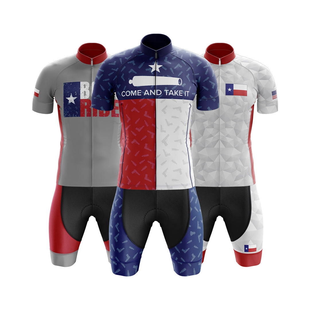 Texas Mens Cycling Jersey - Men's Cycling Jerseys - Women's Cycling Jerseys  - Cycling Clothing