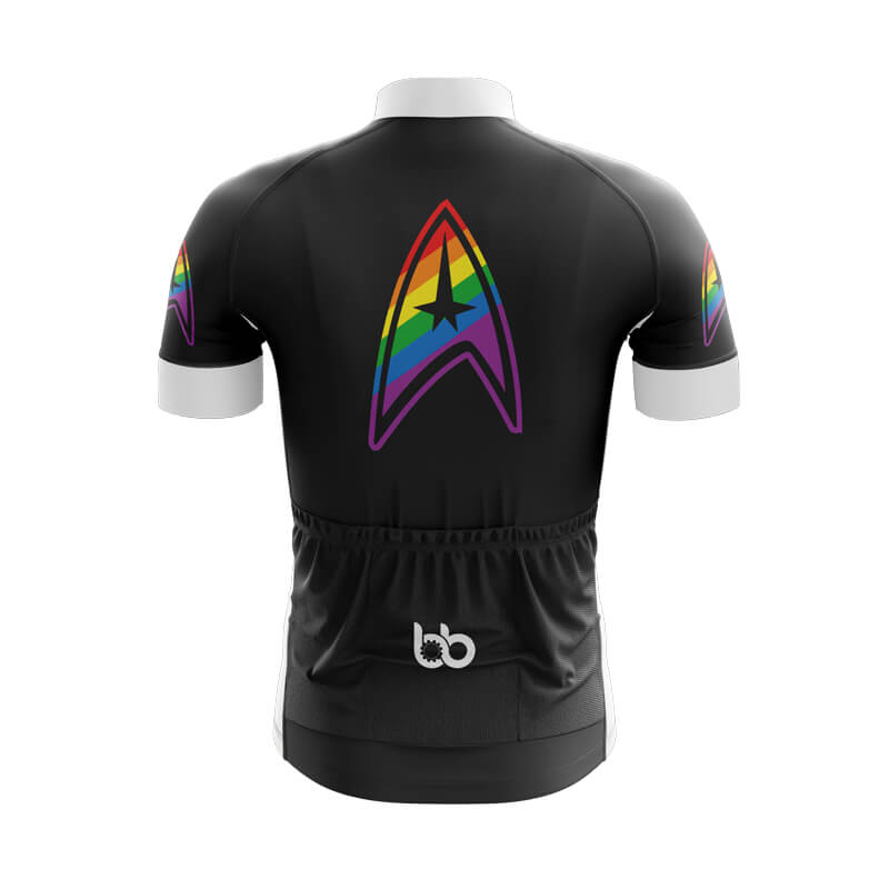 Bike Trek (Rainbow) Club Jerseys - POLYESTER, Breathable, Dries Quickly - Bicyclebooth