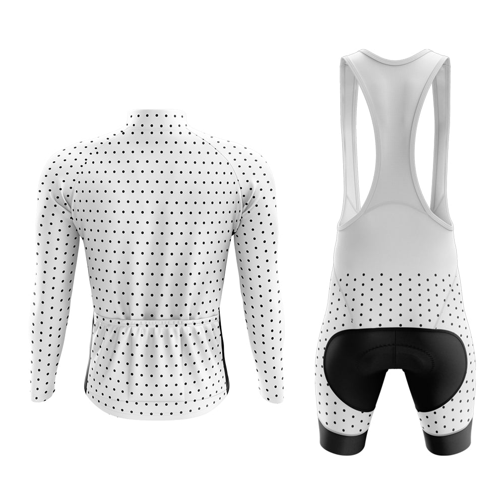 Polka dot bike fashion jersey