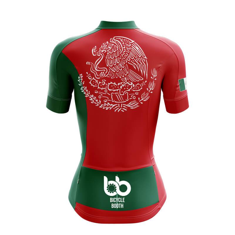 Mexico - Women V7 - Cycling Kit Bike Jersey and Bib Shorts