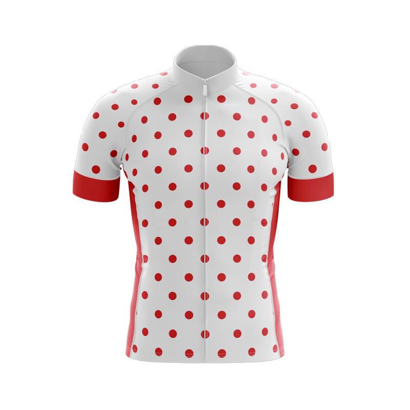 Cycling Jersey Polka Dot Womens