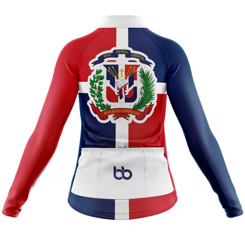 Dominican Republic Club Jersey V2 - POLYESTER, Breathable, Dries Quickly - Bicyclebooth