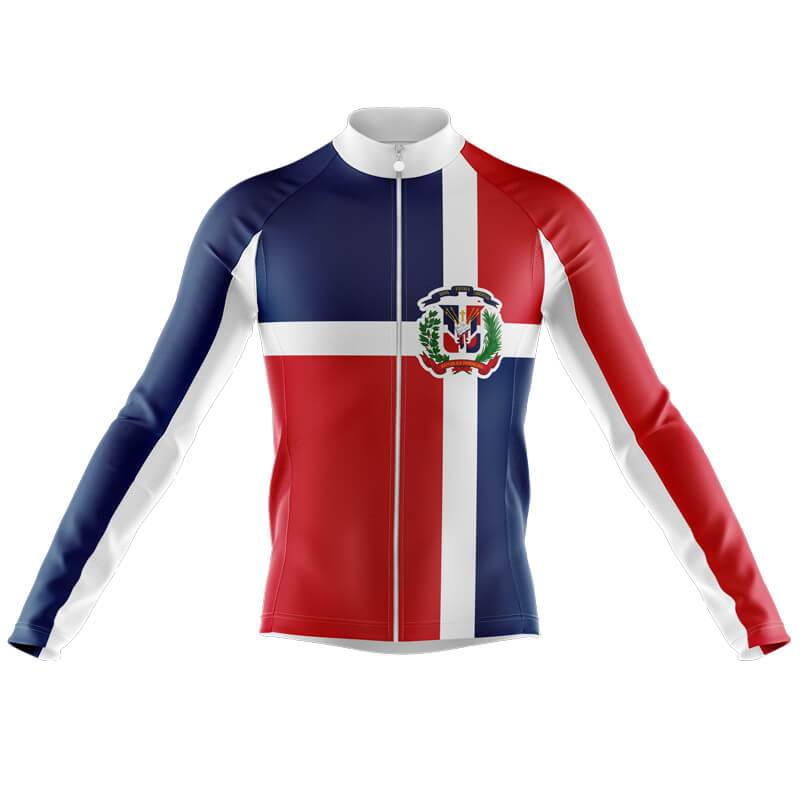 Dominican Republic Club Jersey V2 - POLYESTER, Breathable, Dries Quickly - Bicyclebooth