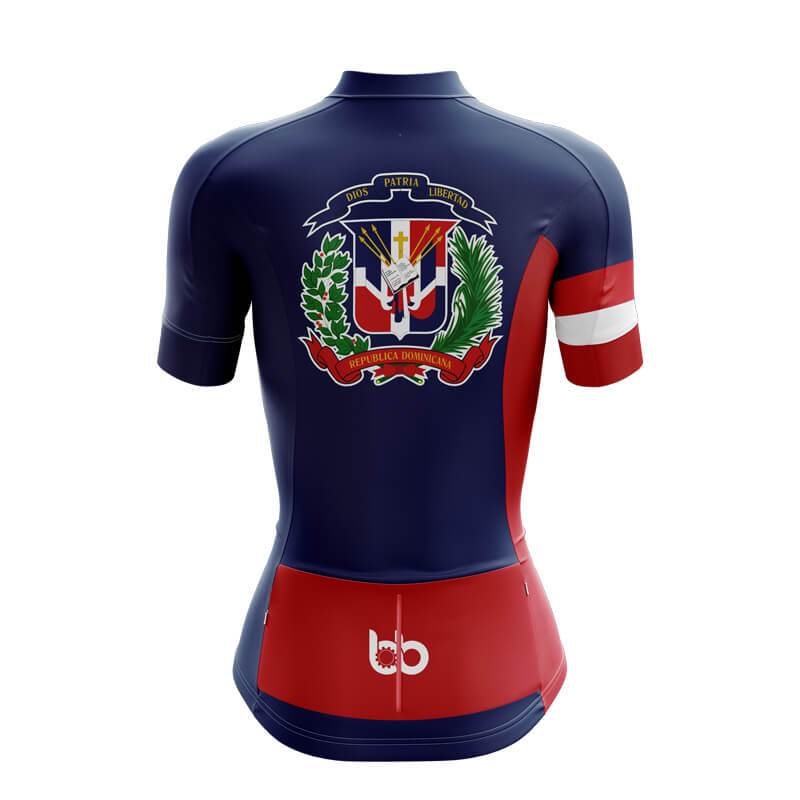 Dominican Republic Sleeveless Club Jersey V3 - POLYESTER, Breathable, Dries Quickly - Bicyclebooth