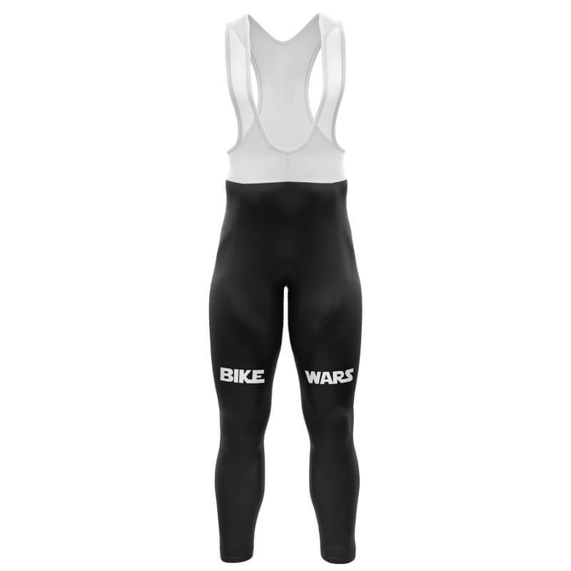 Bicycle Booth Cycling Bib Pants XXS / Male / Thermal Fleece Bike Wars Bib Pants (Black)